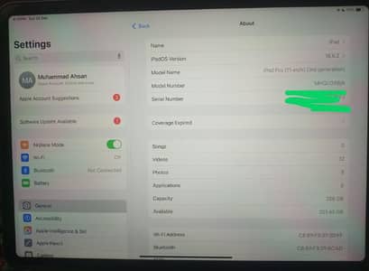 ipad pro M1 (11 inch) 2021 3rd Generation | 256GB |