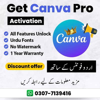 CANVA PRO – Lifetime Access