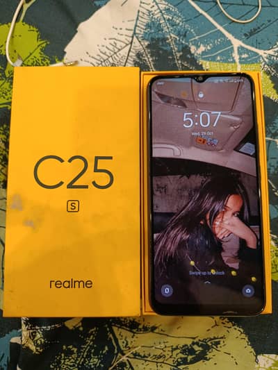 Realme C25s with BOX