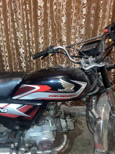 Honda CD 70 islambad number