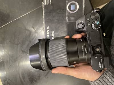 Sony a6500 with 16mm 1.4