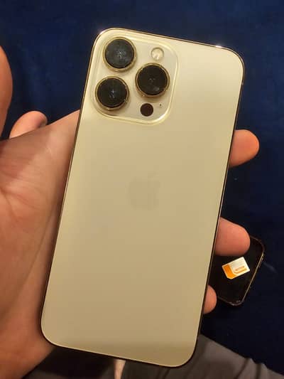 13 pro golden colour