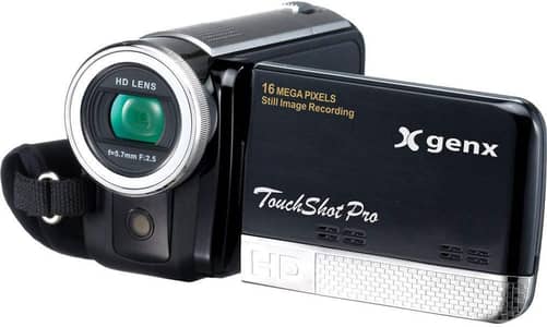X Genx Touchshot Pro Camcorder,