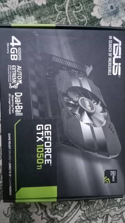 Nvidia 1050Ti 4gb Grapic card for sale excellent condition | Urgent