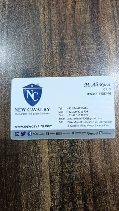 3 Marla corner plot for sale in cavalry ground Ext zaman colony