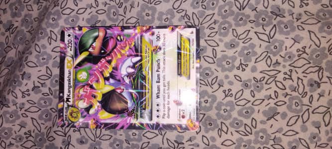 Megakangaskhan Ex  pokemon card
