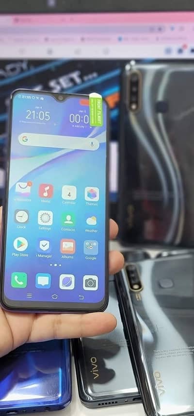 Vivo Y19 PTA Approved 8GB + 256GB With Box With Warranty 10by10