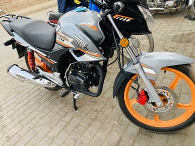 honda Cg 150 special edition silver applied for