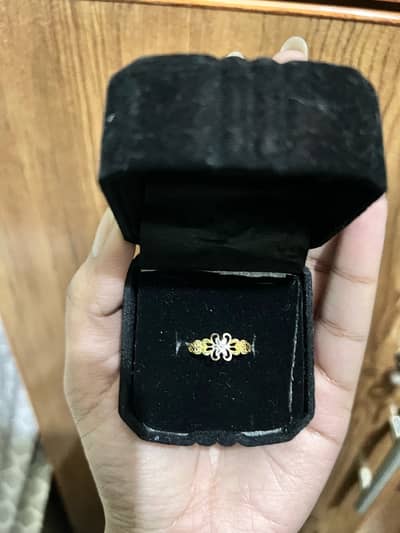 21K Gold Ring – 0.85g Net Weight