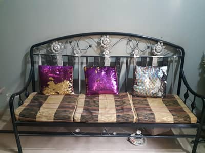 IRON ROD SOFA SET  05 SEATORS HEAVY DUTY
