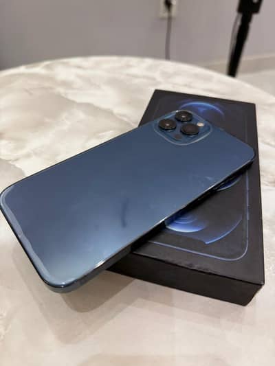 Apple 12 Pro Max 256GB PTA Approved Physcial Dual with box