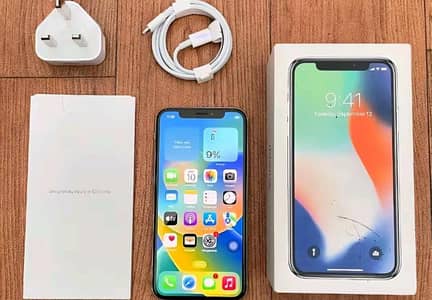 iPhone x 256 GB PTA proof my WhatsApp number 0326=65=49136