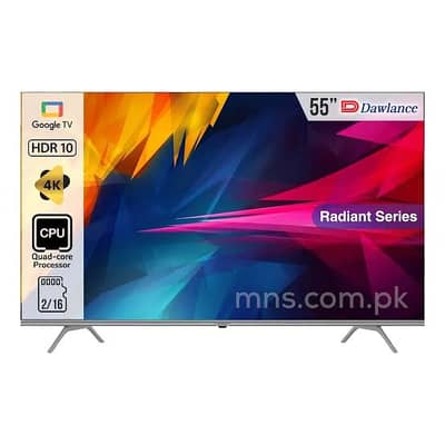 Dawlance Smart 4k UHD tv 55" RADIANT SERIES MODEL 55G22