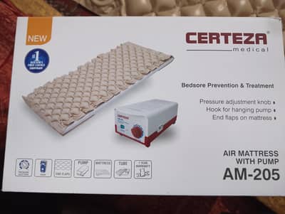 Certeza Air mattress with pump for sale with 1 year warranty