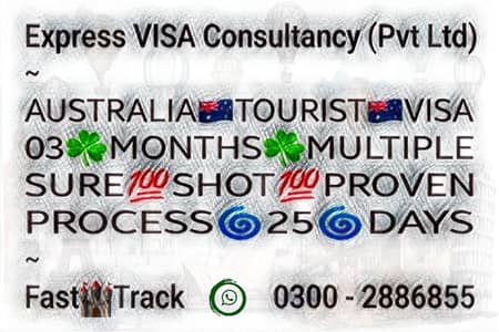 AUSTRALIA TOURIST VISA