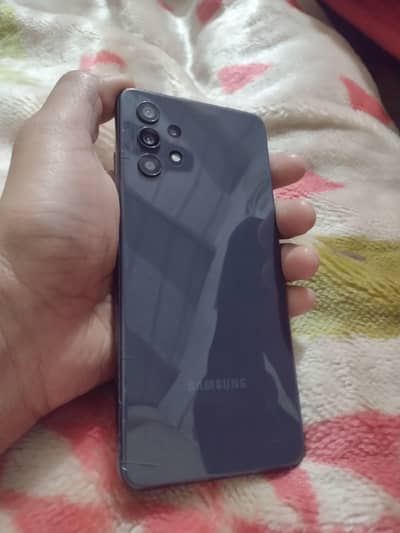 Samsung a32 with box 128 gb