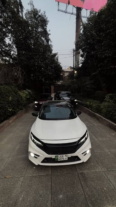 HONDA CIVIC 2018 RED METER