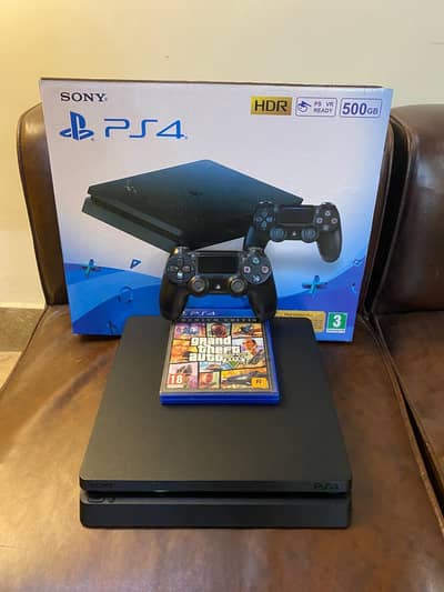 PS4 SLIM 500GB 10/10 NON JAIL
