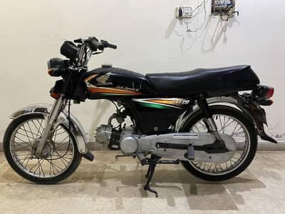 Honda CD 70 Call 03294019237 Good condition argent sale
