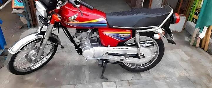 Honda CG125cc 2012 Model Registration Gujranwala