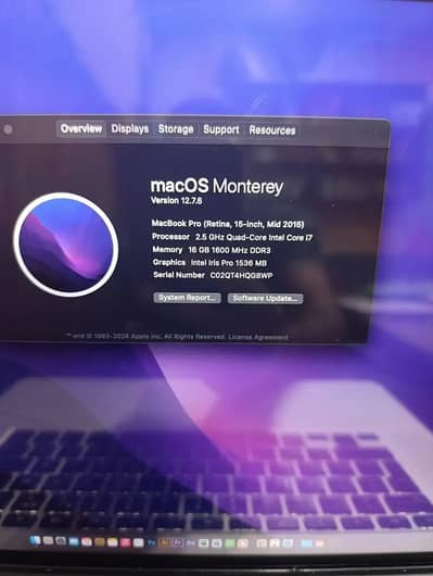MacBook Pro i7 2015 with 2gb Graphic Card