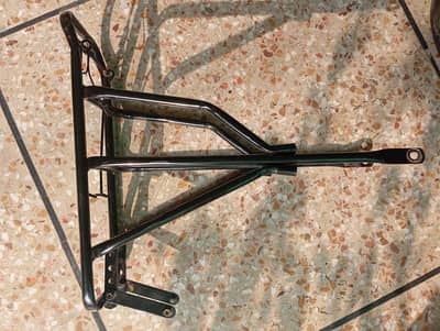 back stand for bicycle  ( black colour)