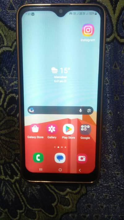 samsung a32 6+6 gb ram 128 mamory  back break ha penal change ha