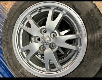 alloy rims tyres