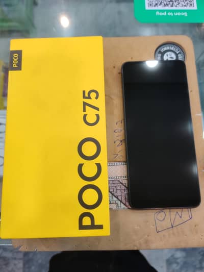 Poco C75 8/256 with box