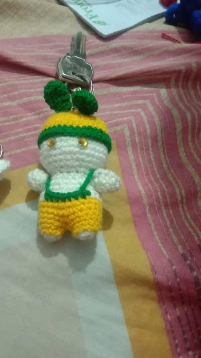 crochet keychain