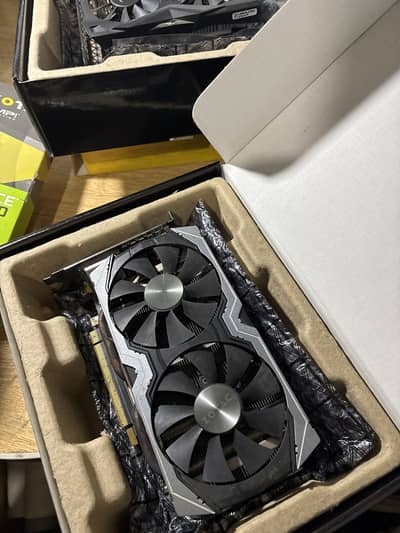 Zotac amp edition geforce GTX 1060 6gb used condition with box
