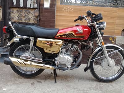 Honda 125 self start model 2024 All Punjab number bio matric ok