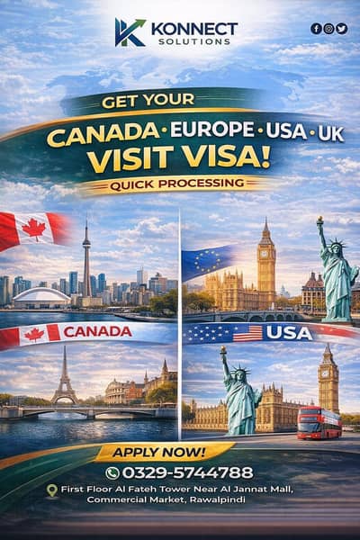 USA,UK,Canada,Turkey,Azerbaijan,Malaysia Visit Visa