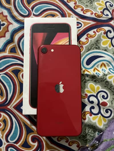 iPhone SE 2020 (Red) | 64GB | PTA Approved | With Box | 9/10 Condition