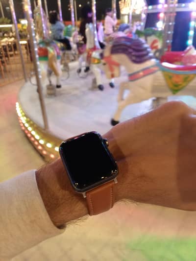 Apple watch series 2 Nike edition with cable and leather straps