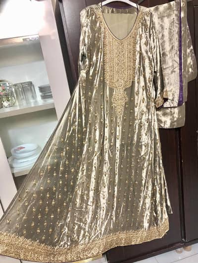 Long Magsi with duppatta