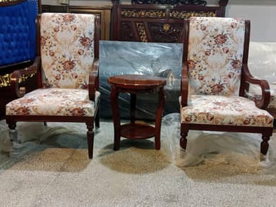 "Brand New Stylish Bedroom Chair – Comfortable & Elegant"