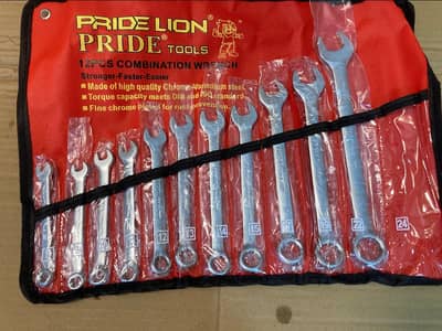 Ring fix Combination wrench 12Pcs 8-24mm