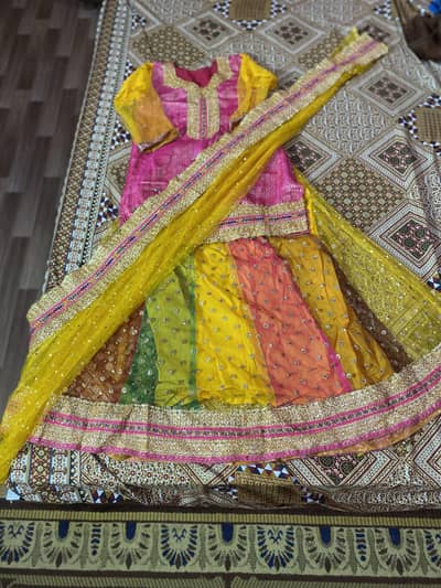 bridal Mehandi suit