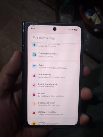 Google pixel fold 512