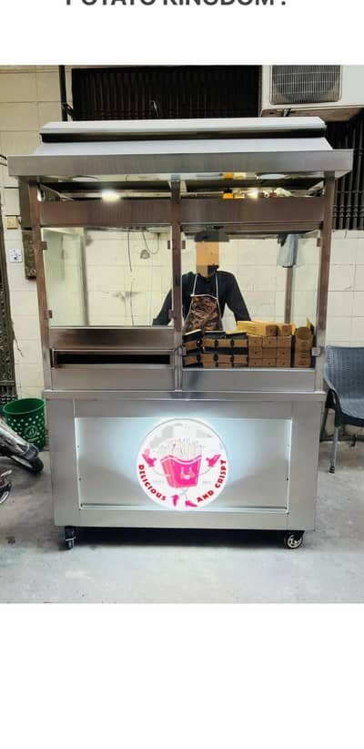 Food grade quality food cart