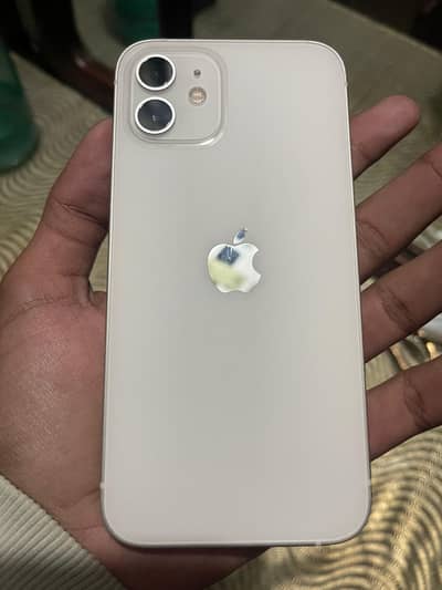 IPHONE 12 SIMPLE, WHITE COLOR ,64gb