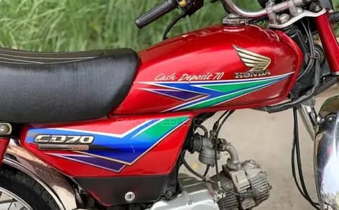 honda CD 70c model 2013