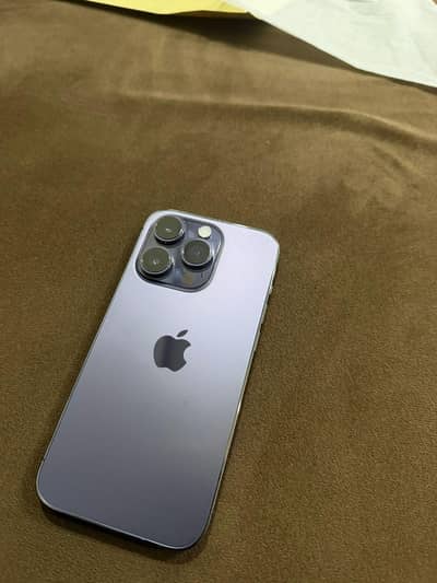 I phone 14 pro 256 deep purple colour pta approved
