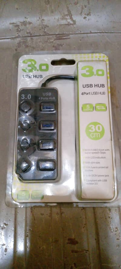 4 pot USB Hub