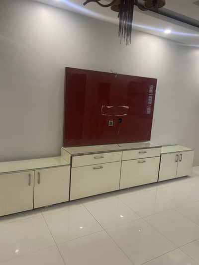 Approved 5 years Used LCD wall rack with 1+2 floor cabinets