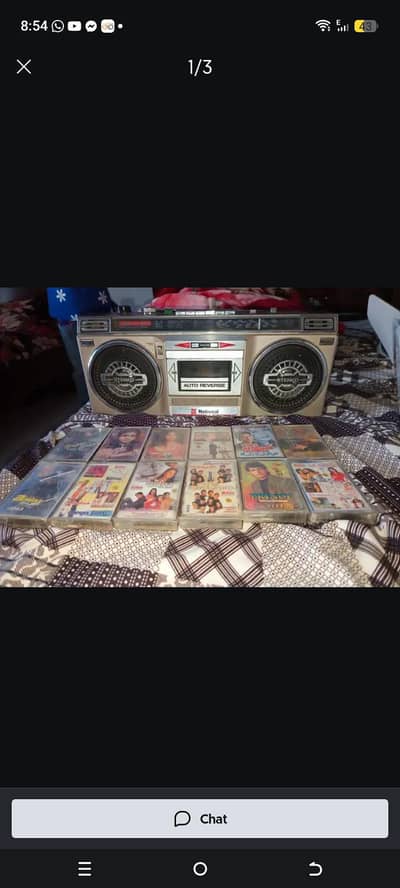 radio cassette player ok