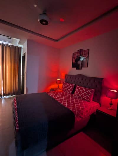 Daily rental apartments are available safe secure neat and clean.