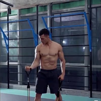 11-Piece Resistance Band Set - Full Body Workout Kit for Home & Gym