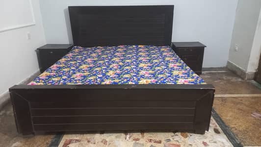 King bed set with mattress